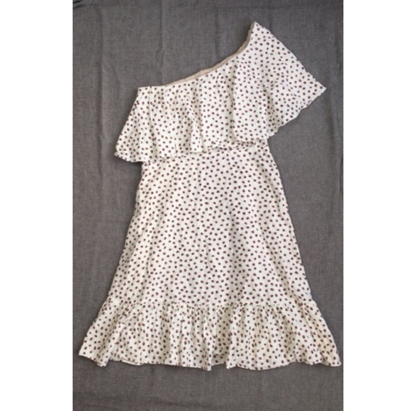 PAPER CROWN Harper Ruffle One Sleeve Dress - Picture 4 of 15